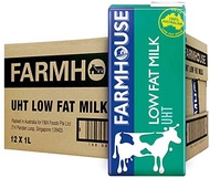 Farmhouse UHT Low Fat Milk 1Ltr x 12 Packets