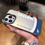 Suitable for Apple 16 Phone Case Football Arsenal Merchandise iphone15ProMax Men Women New Style 14p