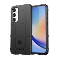 Samsung A35 5G - Rugged Shield Army Military Silicone Case Shockproof