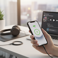 2-in-1 Audio Charging Adapter Splitter for iPhone XR XS X 7 8 11 11Pro, 3.5mm Jack to AUX Earphone