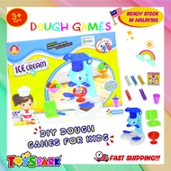 Color Clay DIY Dough Games Food Games For Kid Ice Cream Dessert Creation
