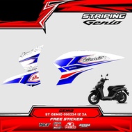 HONDA GENIO Striping Stickers GenioHONDA 090224 Iz 2