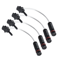 (QIJB) 4Pcs 1405401217 Brake Pad Wear Sensor Kit, Front Rear Brake Pad Wear Sensor for - W140, W107,