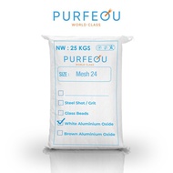 PURFEQU - White Aluminium Oxide Mesh 24 Pasir Sandblasting