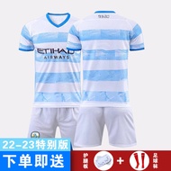 Bộ Đồng Phục Bóng Đá Nam Man City 24/25 Premier League Áo Tập Luyện Và Áo Thi Đấu Của Erling Haaland