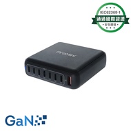 ProMini Gs170 Octa-8 Ports PD3.0 GaN 170W Charging Station Fast Charge for MacBook iPhone 16/Pro Max