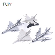 4D Assembled 1: 144 J-6 J-7 J-20 Fighter Strike Aircraft Military Model F16 Phantom 2000 Toy FBBN