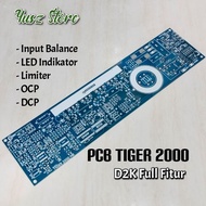 PCB D2K Tiger 2000 HB Full features Halfbridge Class D power Amplifier