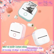 Cute - Genuine Aimo Phomemo T02 Wireless Bluetooth Thermal Printer for Android Phones, kiotviet prin