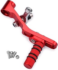 ledishun Motorcycle Accessories Shifter Pedal Toe Pegs Left Gear Shift Lever Compatible with Honda C