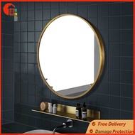 CO CO Round toilet mirror Circle mirror Wall hang Mirror Round explosion proof bathroom mirror Wall 