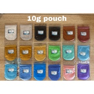 Mica Powder 10g Pouch (for metallic floor resin, resin colorants, candle making, cosmetics etc)