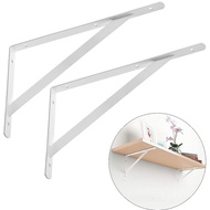 Roketop Heavy Duty Shelf Bracket Wall L Bracket Metal Support Angle Bracket For Shelves Wall Mount Rack Racking Support