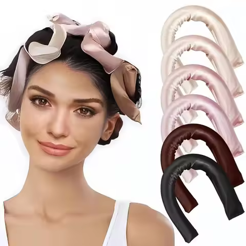 Sleeping Non Heated Curling Iron 25cm Heatless Curls Hair Rollers Lazy Curling Iron Hair Rolling Too