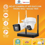 EasyLink HIKVISION 2MP 4MP Indoor Wifi IP Camera Kit | Outdoor, 2-Way Talk - TRANGIATELECOM