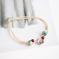Simple fashion hand-woven ceramic bracelet small fresh girlfriend classmate small gift popular jewel