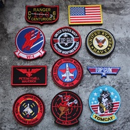 FLIGHT F-14 MAVERICK PATCHES TOMCAT US NAVY Fight Air Force PATCH BADGE  3D Embroidery Patch /Badges