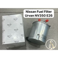 (100% ORIGINAL) NISSAN FUEL FILTER DIESEL FILTER 16400-3XN1B URVAN NV350 E26 FUEL FILTER DIESEL FILT