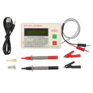 Bestselling New ESR2501C Capacitor ESR DCR Tester Test In Circuit Capacitance Meter With Test Leads 