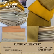 KATRINA BEATRIZ FABRIC CLOTH | 1 YARD = 35/35.5 INCHES LENGTH, 58/60 INCHES FIXED WIDTH | BATCH 2