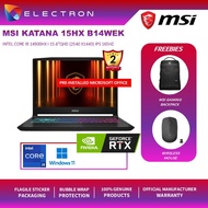 MSI Katana 15 HX B14WFK-287 15.6'' QHD 165Hz(i9-14900HX, 16GB D5, 1TB SSD, RTX5060 8GB, W11 )