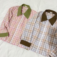 NOEL ZIP-UP SHIRT - ZIP JACKET - ZIPPER TOP