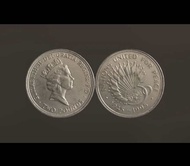 United Kingdom 2 Pounds 50th Anniversary - United Nations 1995