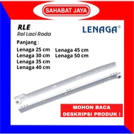 LENAGA HUBEN Cream White Furniture Drawer Slide Wheel Drawer Rail Drawer Rail Track Drawer Slide Rai