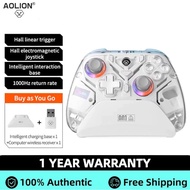 Aolion K10 Gamepad with Charging Dock RGB Wireless Gamepad Hall Effect Joystick Trigger for Nintendo
