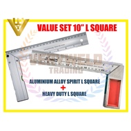 VALUE SET L SQUARE Aluminium Alloy Spirit + Heavy Duty L Square