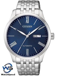 Citizen NH8350-59L NH8350-59 Automatic Stainless Steel Blue Dial Analog Men's Watch