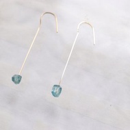 天然藍鋯石耳针