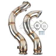 AP03 Twin Turbo 3" Stainless Downpipes kit N54 For BMW 135i 335i 3.0l N54 E90 E91 E92 E93 E82