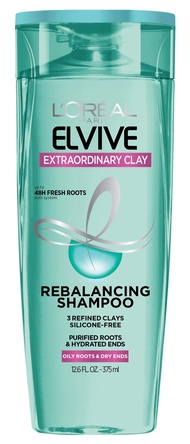Elvive Extraordinary Clay Rebalancing Shampoo, 12.6 fl; oz; (Packaging May Vary) L'Oreal Paris Elviv