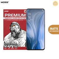 Oppo Reno / 2 / 2F / 3 / 3 Pro / 4 / 5 / 6 / 10X Zoom MOSS 111D Full Cover Matte Tempered Glass