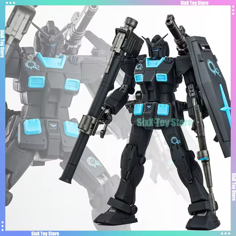 In Stock XINGDONG Model XD HG 1/144 Assembly Model Kit RX-78-2 Neon Blue Color Action Figures Robot 