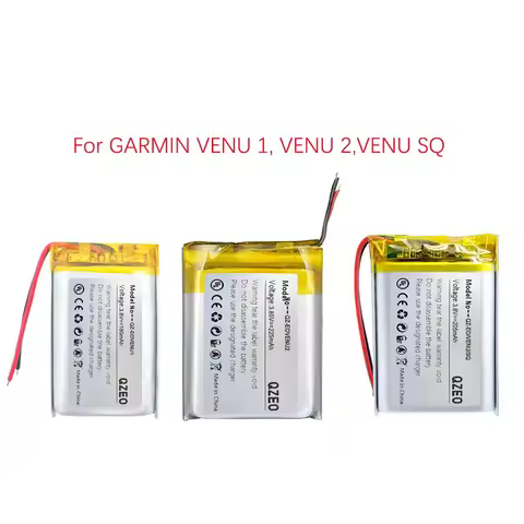 Replacement Battery for GARMIN VENU 1, 2,SQ,VENU2 361-00139-10 361-00086-12 361-00136-10 Sports Smar