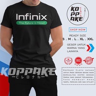 Infinix Smartphone Logo Distro Clothes T-shirt