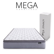 Somnuz Comfy 10inch Individual Pocketed Spring Mattress