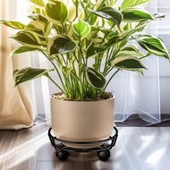 Iron Art Removable Flowerpot Stand Balcony Flower Stand Indoor Floor Rack Liquefied Cylinder Bracket