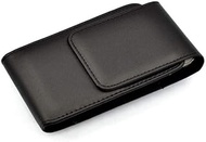 Vertical Black Small Cell Phone Holster PU Leather Swivel Belt Clip Case Pouch for Samsung Galaxy S1