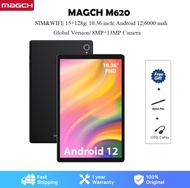 เท็บเล็ตแท้ 8+7/128GB 2023 New MAGCH M620 แท็บเล็ต 10.36 Tablet Android 12 OS กล้องหลัง 13MP กล้องหน