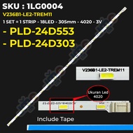 Backlight TV POLYTRON 24 Inch PLD-24D553 PLD-24D303 V236B1-LE2-TREM11