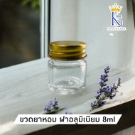 Scented Bottle With Aluminum Cap Size 8ml (10 Pieces And 20 Pieces)