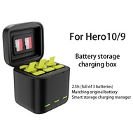 TSGLOT Portable Small Accessories Action Camera Storage Battery For Gopro9/Gopro Hero 10 Charger