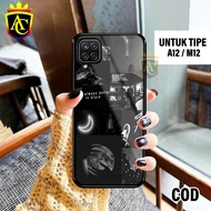 HP Samsung A12 Case / M12 - Hardcase Glossy casing Samsung A12hp / M12 [Motif - Aesthetic 01] - Anek
