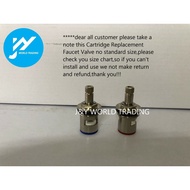 Cartridge Replacement Faucet Valve Quarter Turn 1/4 For Kitchen Tap Double Faucet Brass 1 Pcs Premiu