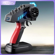 Mippos RC เครื่องส่งและเครื่องรับสัญญาณ RC และ Receiver 200M ติดตั้งได้ง่ายความไวสูงรถ RC ชุดรีโมทสำ