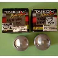 Rebore Taikom Sonic Piston For Wave125 -Racing Head 23/27 & 24/28,26/30 &29/33