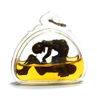 Chuchok Pendant Black Kindness And Charm The Legend Of The Galam Recipe Amulet For Men Luang Pho Pin